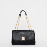 Sac rabat surpiqué Séréniti - Noir