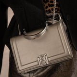 Sac rabat sur chaînes Jovi - Argent Hématite