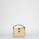 Mini sac seau Sigilli (SAN) - Beige et Tan