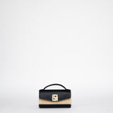 Sac Tini Fortuniti - Noir et paille