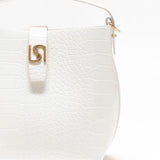 Sac Seau Sigilli - Croco Blanc