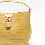 Mini sac seau Sigilli (SAN) - Jaune Safran