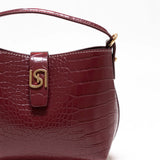 Mini sac seau Sigilli (SAN) - Rouge Pourpre