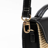 Sac Tini Fortuniti - Noir et paille