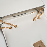 Sac rabat sur chaînes Jovi - Blanc Off white