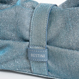 Strass Pli - Bleu Ocean