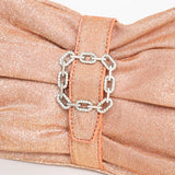 Strass Pli - Orange