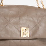 Sac rabat surpiqué Séréniti - Taupe cendre