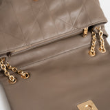 Sac rabat surpiqué Séréniti - Taupe cendre
