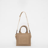Mini cabas Harmini - Beige Châtaigne