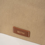 Mini cabas Harmini - Lin et Cognac