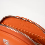Porte monnaie Babi pli - Orange papaye