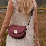 Sac demi-lune Neptini - Rouge