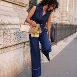 Mini cabas Tini Harmoni EST-OUEST - Coton et Tan