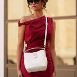 Sac Seau Sigilli - Croco Blanc