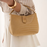 Mini sac seau Sigilli (SAN) - Jaune Safran