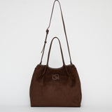 Tote Ooxi - Chocolat Suede