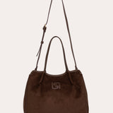 Ooxi Tote - Chocolate Suede