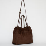 Tote Ooxi - Chocolat Suede