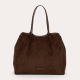 Ooxi Tote - Chocolate Suede