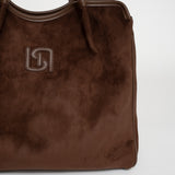 Tote Ooxi - Chocolat Suede