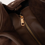 Ooxi Tote - Chocolate Suede
