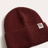 Libertini Beanie - Bordeaux Red