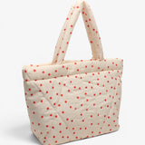 Sac cabas matelassé Polka Dots - Multi