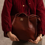 Cabas Ooxi - Rouge bourgogne