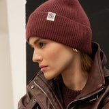 Libertini Beanie - Bordeaux Red