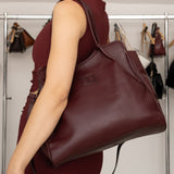 Ooxi Tote Bag - Bordeaux