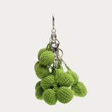 Bijoux de sac Trèfle au crochet, vue de plusieurs angles