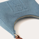 Berri Bag - Denim and Cognac