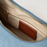 Berri Bag - Denim and Cognac