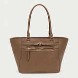 Sac cabas Berty Camel, vue de face