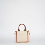 Mini cabas Harmini - Beige et tan