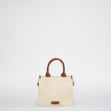 Mini cabas Harmini - Beige et tan