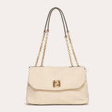 Serenity Flap Bag (SAN) - Cotton and Cream White