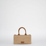 Mini cabas Tini Harmoni EST-OUEST - Coton et tan