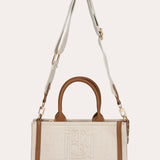 Mini cabas Tini Harmoni EST-OUEST - Coton et Tan