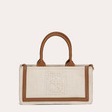 Mini cabas Tini Harmoni EST-OUEST - Coton et Tan