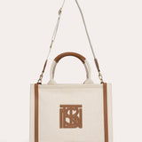 Harmoni Tote Bag - Cotton and Tan