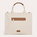 Harmoni Tote Bag - Cotton and Tan