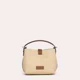 Mini sac seau Sigilli (SAN) - Beige et Tan