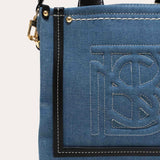 Harmini Mini Shopper - Denim and Black