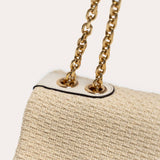 Serenity Flap Bag (SAN) - Cotton and Cream White