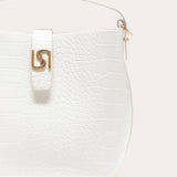 Sac Seau Sigilli - Croco Blanc