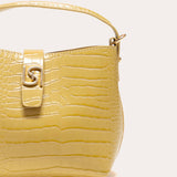 Mini sac seau Sigilli (SAN) - Jaune Safran