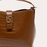 Mini sac seau Sigilli (SAN) - Marron