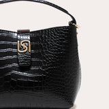 Mini sac seau Sigilli (SAN) - Noir
